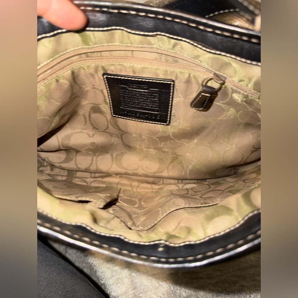 Coach Legacy Straw Hobo Shoulder Bag SOLD - Picture 6 of 7